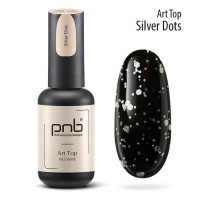 Art Top PNB Silver Dots, No Wipe
